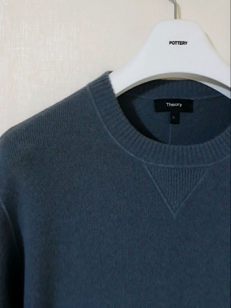 [판매완료] 띠어리 알코스 캐시미어 니트 moat L(105)--2