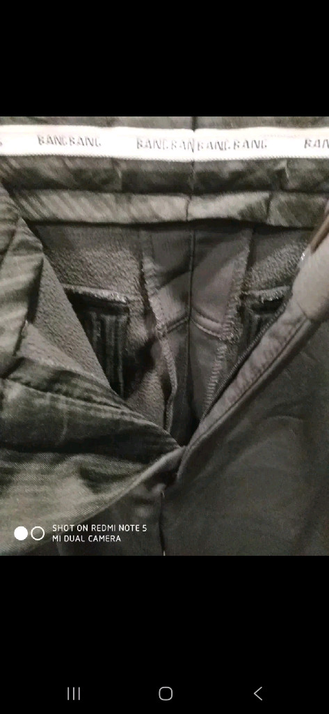 36 뱅뱅 기모 방한 바지--4