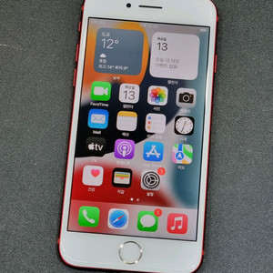 아이폰7 128GB 레드 배터리 100%