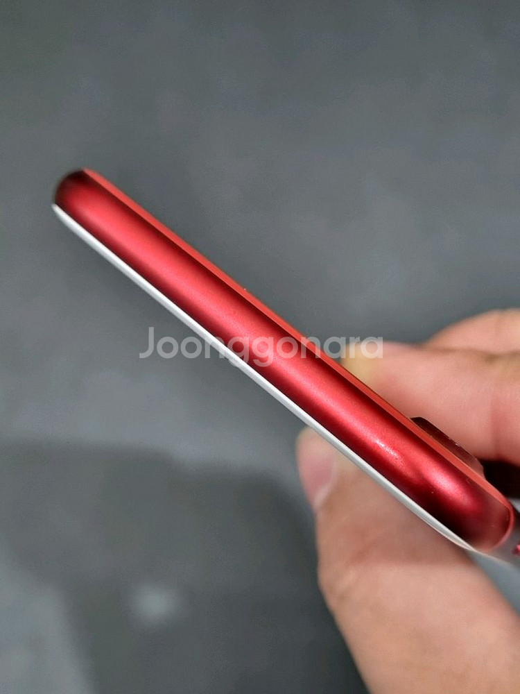 아이폰7 128GB 레드 배터리 100%--5