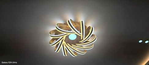 골드 화이트 LED 거실등 - 안심되는 중고거래