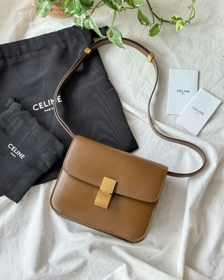 셀린느 틴 클래식 박스백--0