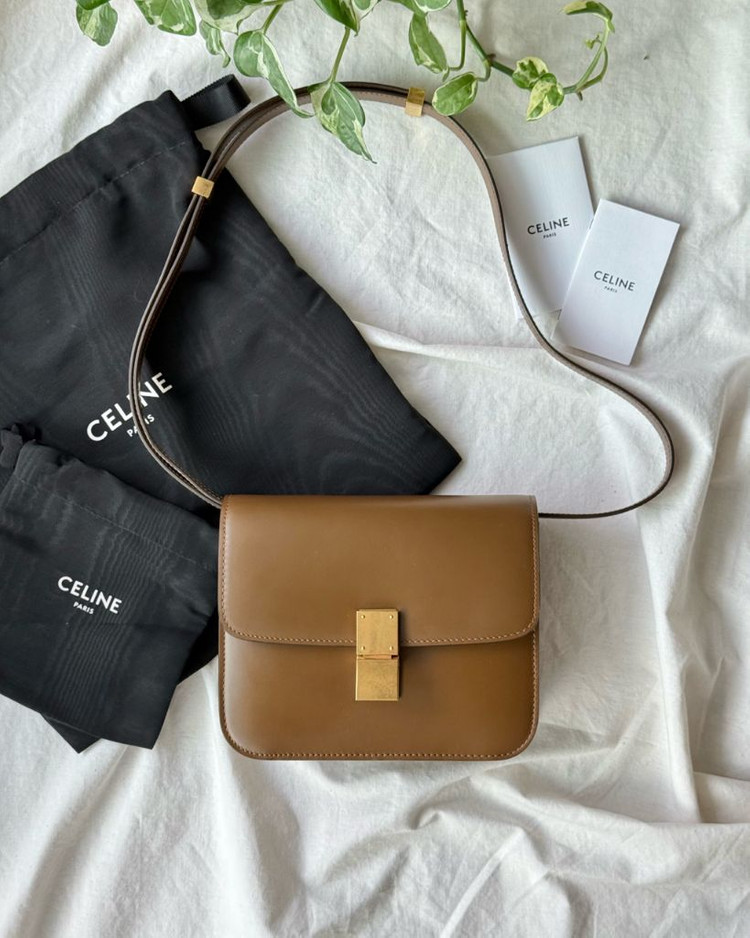 셀린느 틴 클래식 박스백--1