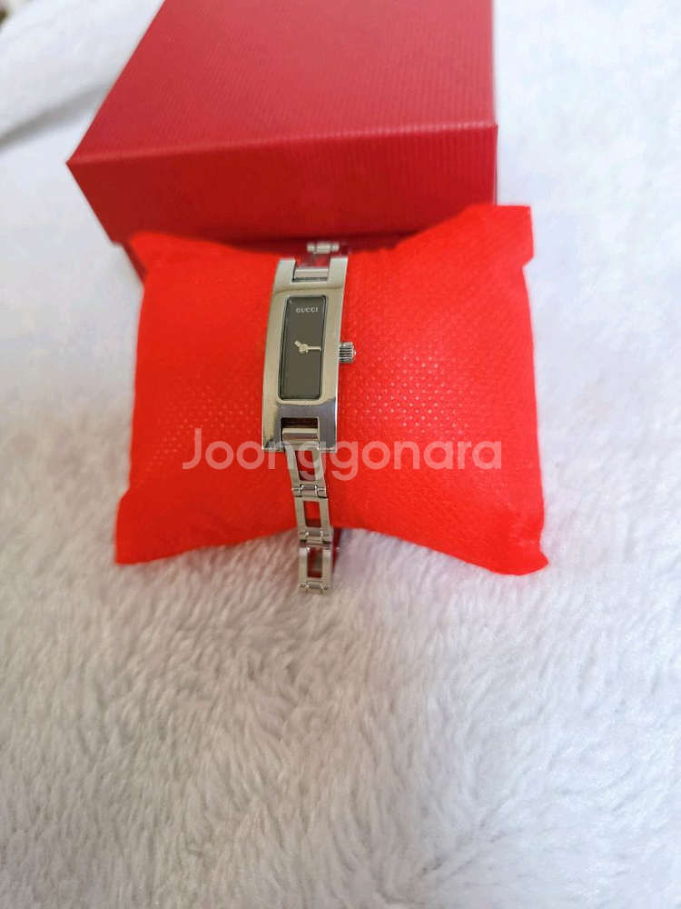 구찌 정품 실버 3900L 여성 럭셔리 명품시계 안전--1