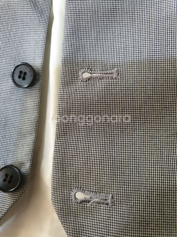 제일모직 엠비오(MVIO) 정장조끼 베스트(Vest) 하운드투스체크패턴 M사이즈(갤럭시 헤지스 지이크 지오지아)--8