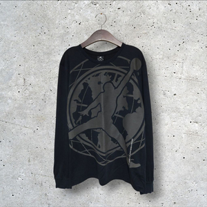 조던 드라이핏 빅프린팅 긴팔 티셔츠 (95/M)