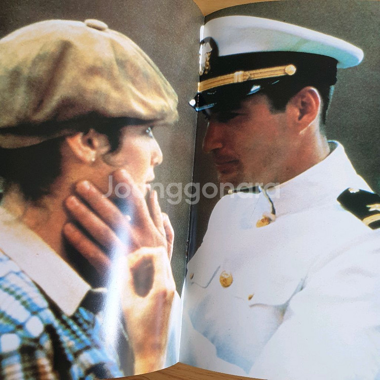 영화 사관과 신사 일본영화팜플렛 리처드기어 데브라윙거 고전영화 테일러핵포드 빈티지잡지 빈티지소품 쇼와레트로--7