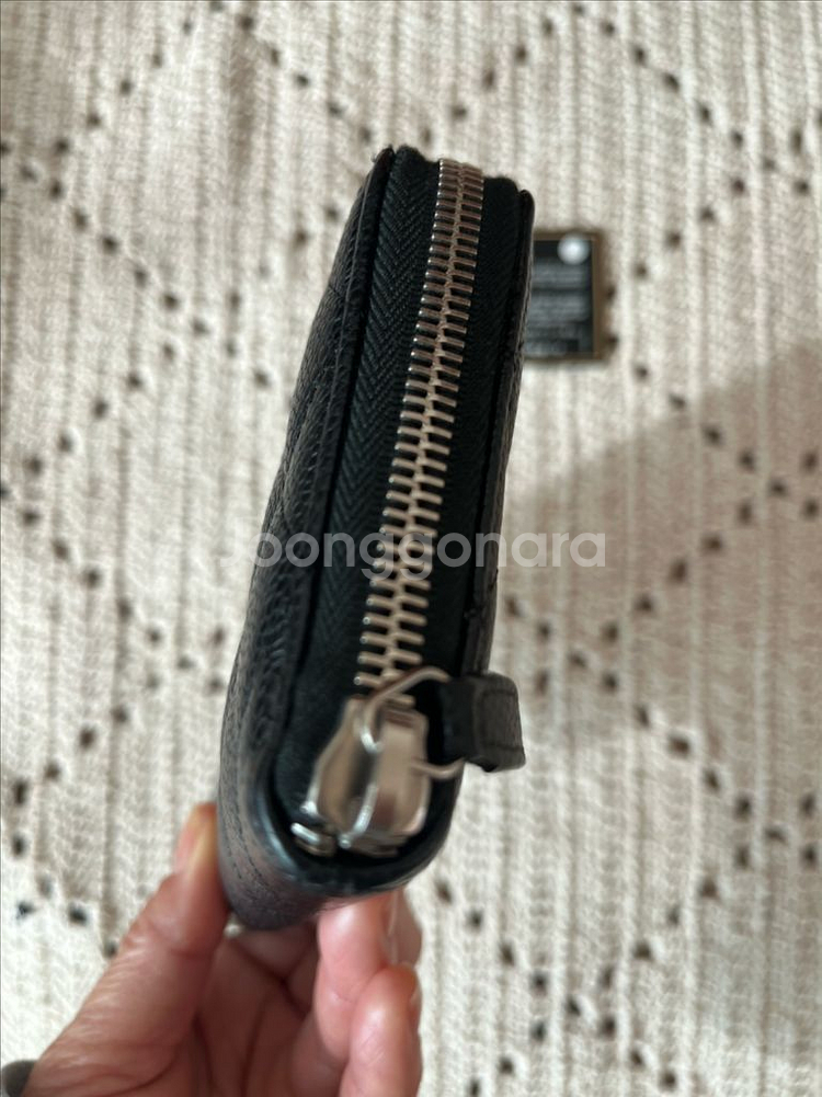 샤넬 캐비어 지퍼 장지갑--2