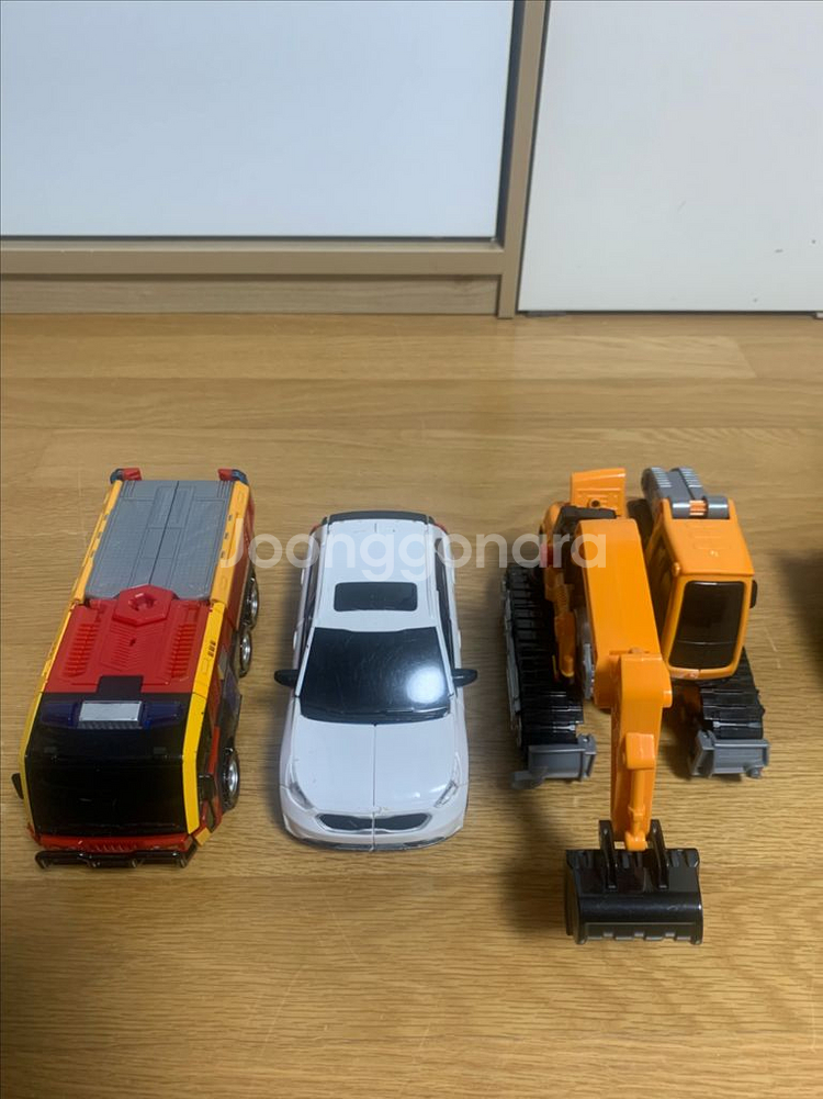 또봇 올드토이 장고, 발칸, 록키 일괄 판매합니다.(메트론은 부품용 덤)--2