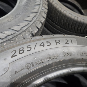 285 45 21 미쉐린 프라이머시 투어 올시즌 중고타이어 한대분 판매합니다