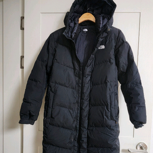 노스페이스 롱패딩 블랙 색상 160