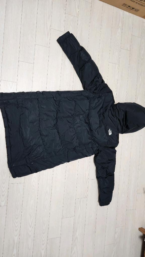 노스페이스 롱패딩 블랙 색상 160--3