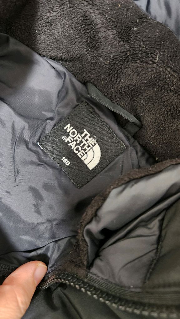 노스페이스 롱패딩 블랙 색상 160--5