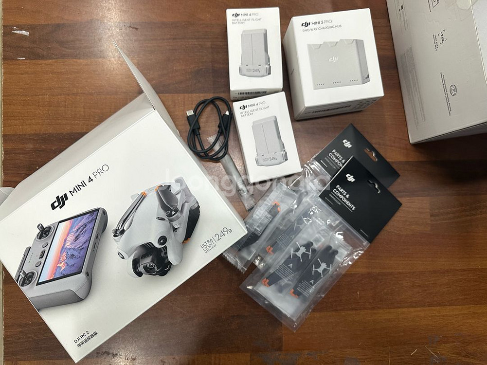 DJI mini 4 pro 카메라 드론 번들--2