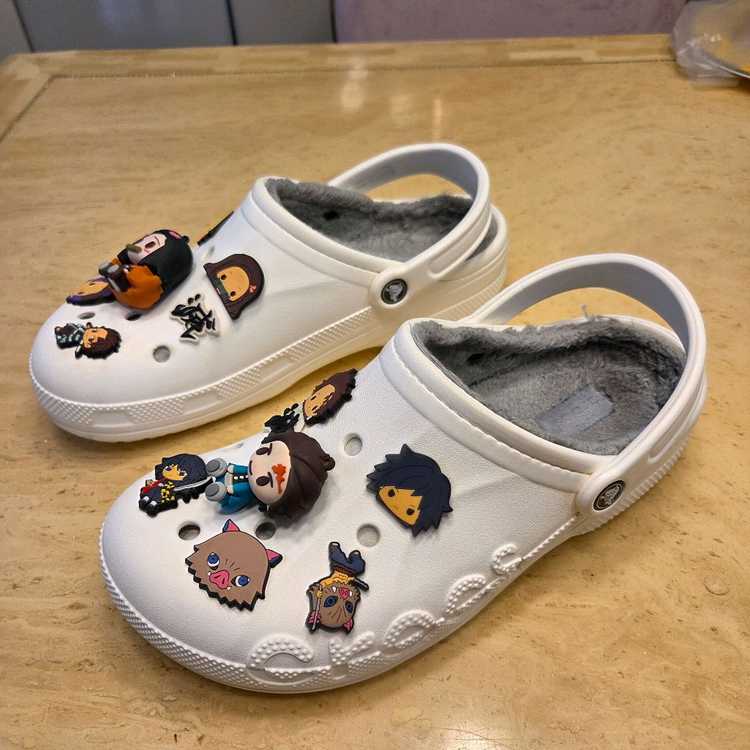 크록스 귀멸의 칼날 캐릭터 지비츠 14 세트--2