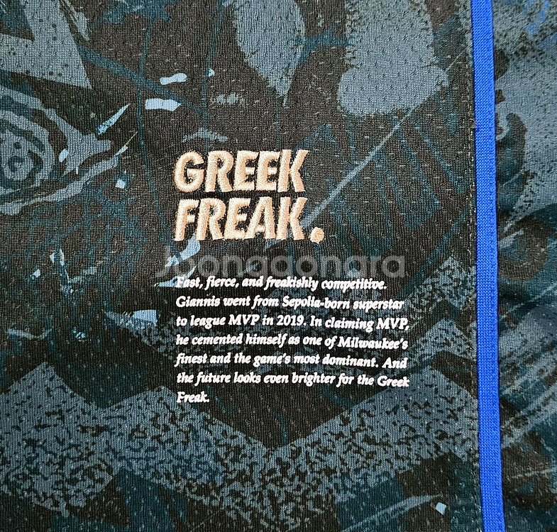 [해외2XL] NBA 밀워키벅스 셀렉트 시리즈 MVP 유니폼(아데토쿤보)--3