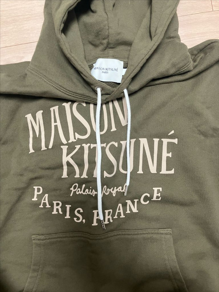 메종키츠네 파리소알 후드 맨투맨--5