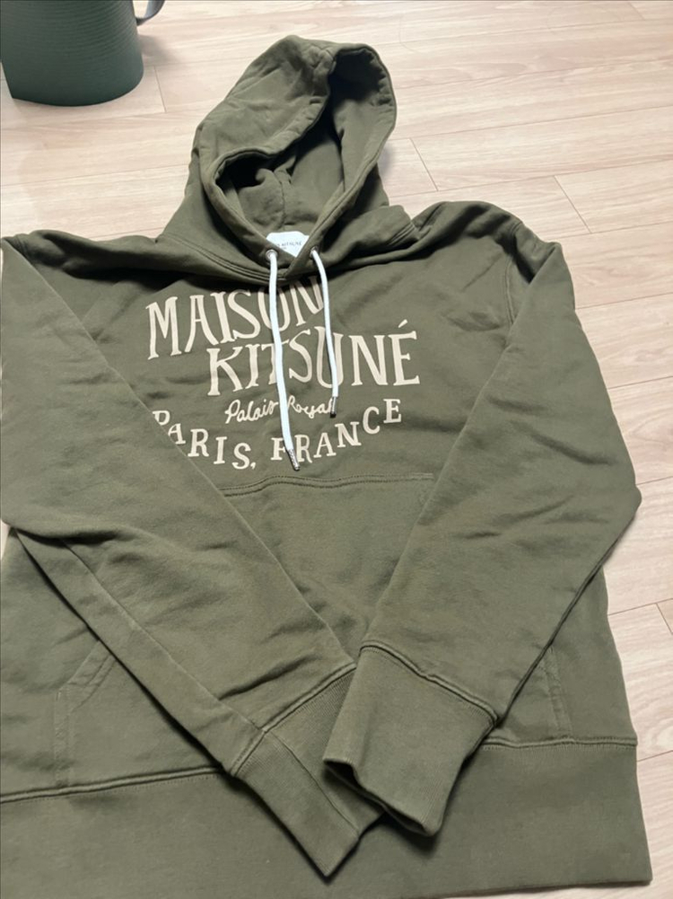메종키츠네 파리소알 후드 맨투맨--7