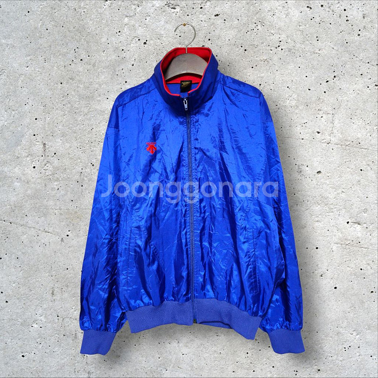 90s 데상트 일본판 블루종 바람막이 (100/L)--0