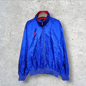 90s 데상트 일본판 블루종 바람막이 (100/L)