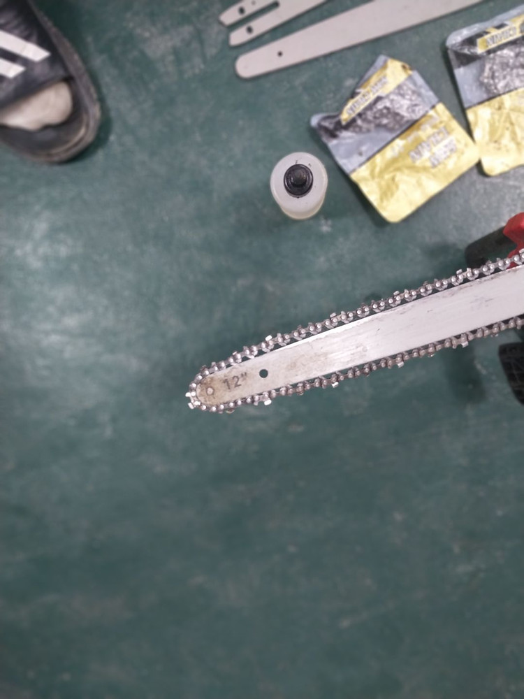 레그논 전기톱 30cm 풀세트(배터리2·새바2·새체인2) / 6개월 미만 / 거의 새것--1