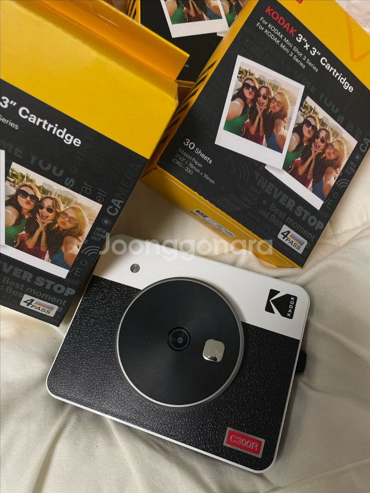 코닥 미니샷3 레트로 C300R+카트리지110매--1