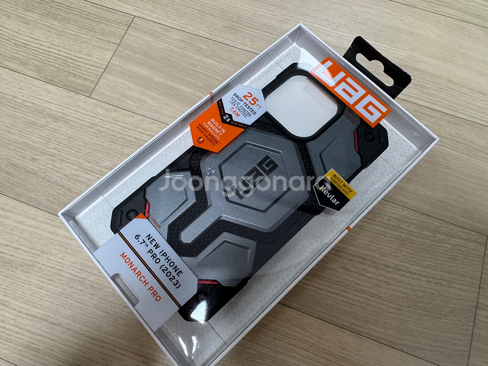 UAG 모나크 케블라 맥세이프 범퍼 하드 케이스 (아이폰15 프로맥스)--0