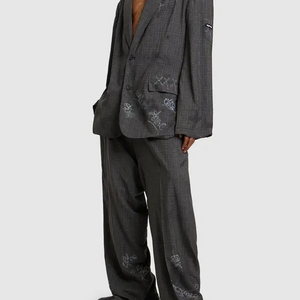 발렌시아가 22ss 스케이터 셋업 그레이 2, XS