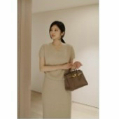 레티첼라 니트 스커트 셋업