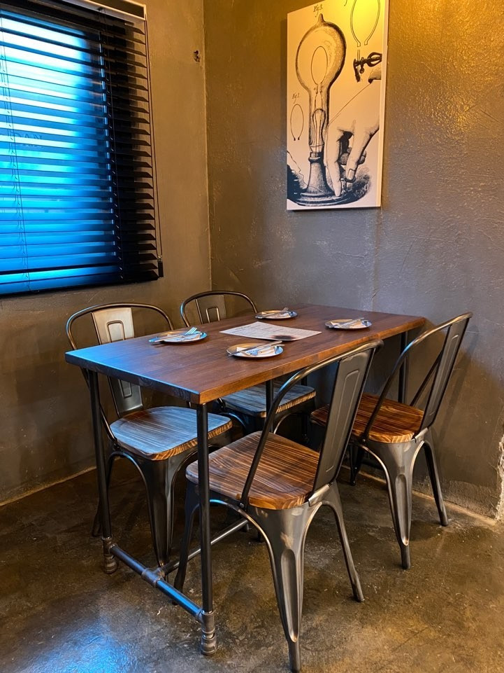 카페테이블 원목 빈티지 라왕 엔틱 미드센추리가구 처분 이미지