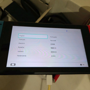 닌텐도 스위치 배터리개선판 풀박스