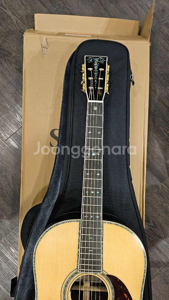 시그마 SDR 42s + 앤썸sl 픽업 장착된 기타--1