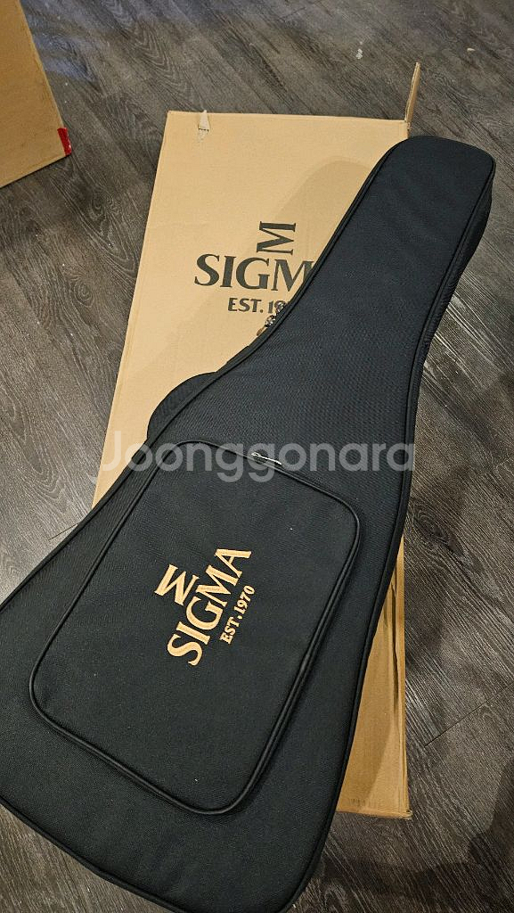 시그마 SDR 42s + 앤썸sl 픽업 장착된 기타--5