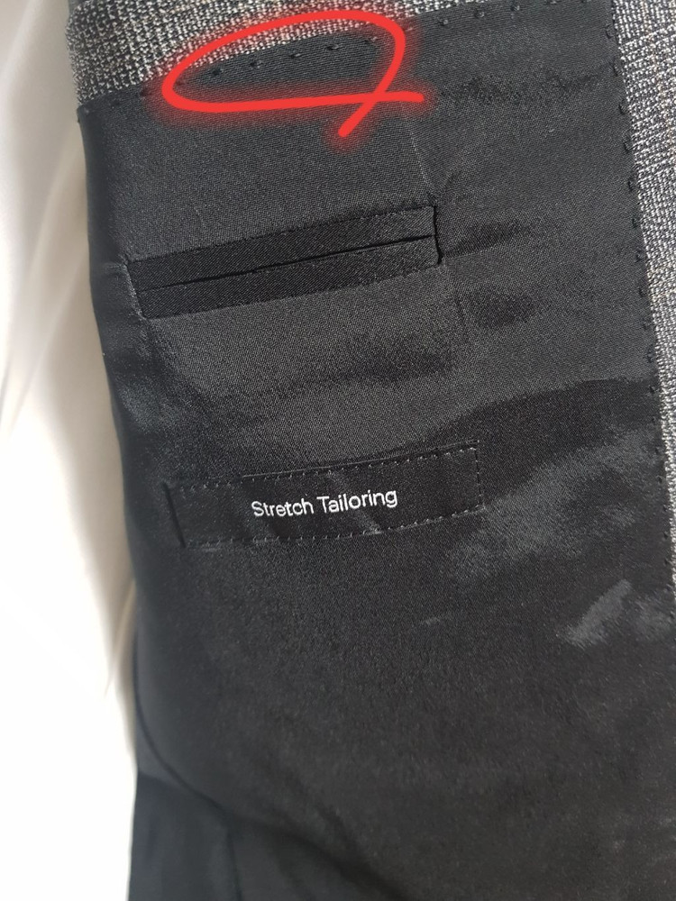 루나에비뉴7 휴고보스 블랙 라벨 글렌 플래드 수트 정장--4