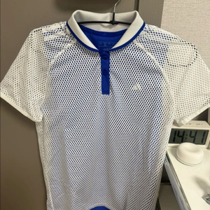 여성 아디다스 골프 반팔 카라티 M