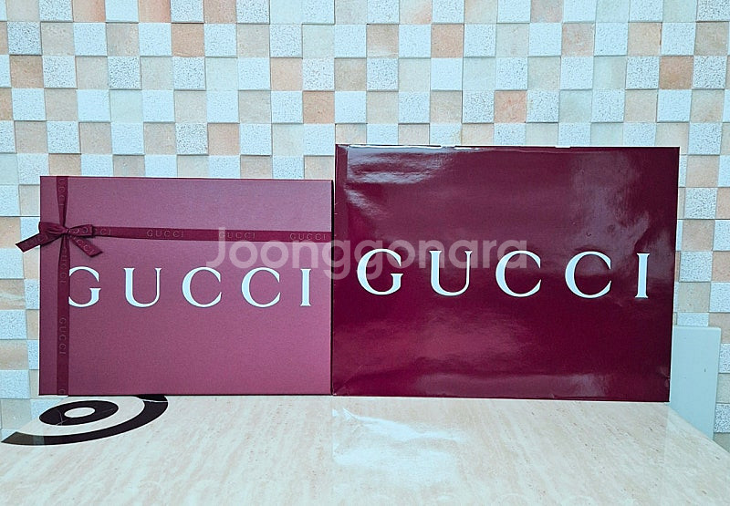 [정품]구찌 쇼핑백+박스+리본 풀 구성품,구찌 가방,구찌 박스,구찌 지갑,구찌--0