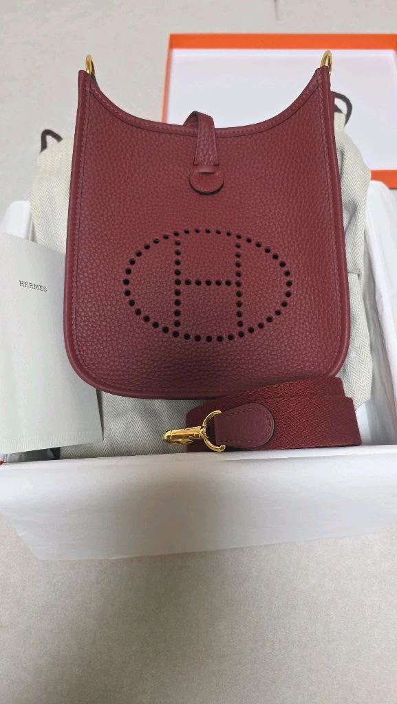에르메스 에블린미니 에블린16 루즈아쉬 이미지