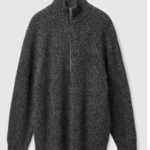 코스 하프 집업 니트 스웨터