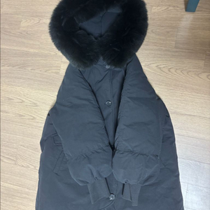 상태최상 지컷 빅사가퍼 야상 롱패딩 55(오버핏 66충분히)