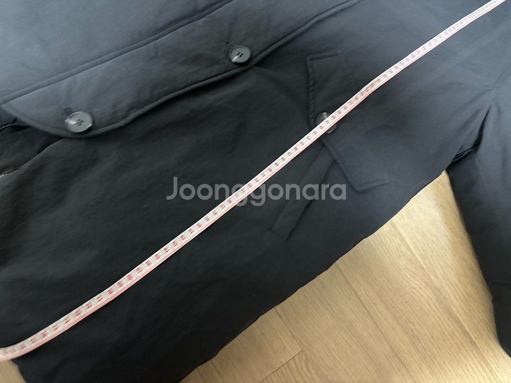 상태최상 지컷 빅사가퍼 야상 롱패딩 55(오버핏 66충분히)--8