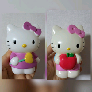 헬로키티 고전 키티 저금통 세트 하트 천사 키티 사과 키티 이미지