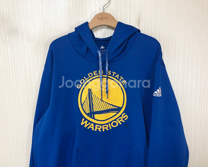NBA 아디다스 골든스테이트 워리어스 후드티셔츠 2XL(해외)--1