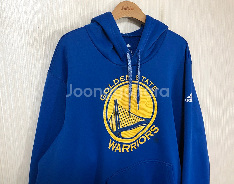 NBA 아디다스 골든스테이트 워리어스 후드티셔츠 2XL(해외)--4