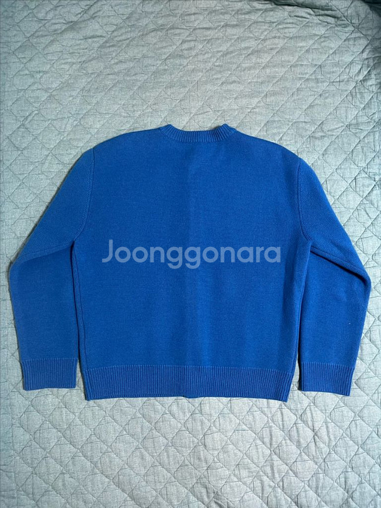 Welldone 웰던 니트 가디건 블루 M size--7