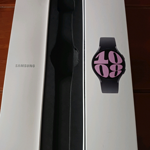 갤럭시박스 갤럭시워치6 워치4클래식 실버 블랙 빈박스