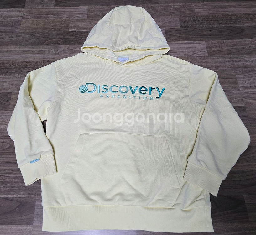 디스커버리키즈) 익스페디션 후드티 150 옐로우--0