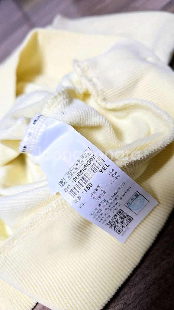 디스커버리키즈) 익스페디션 후드티 150 옐로우--5