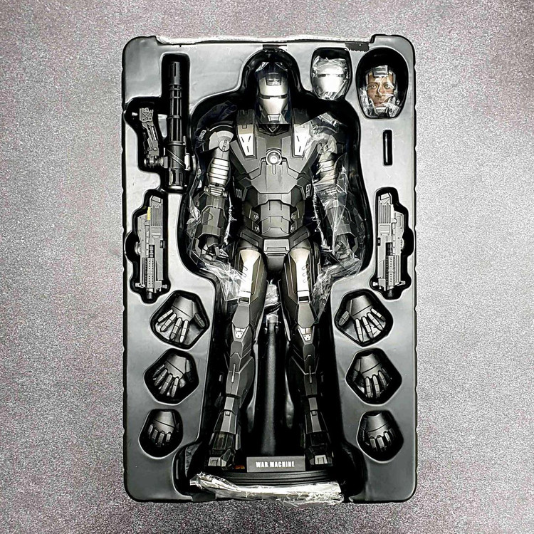 핫토이 아이언맨2 워머신 마크1 12인치 피규어--4