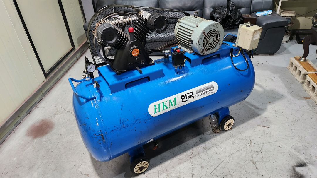 콤프레샤 5마력(3상)--1
