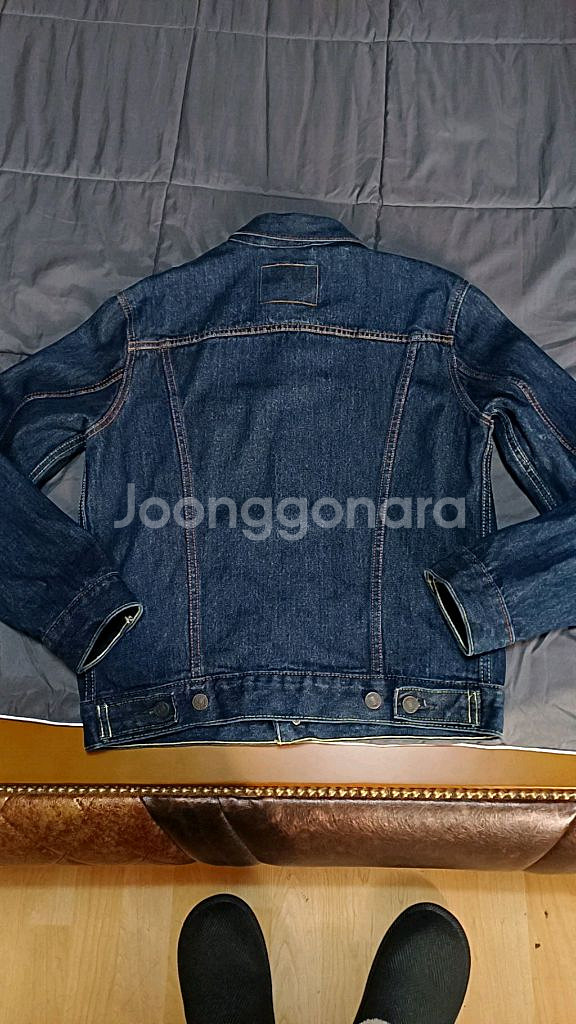 리바이스 청자켓 90 여성55 가슴52 기장62--2